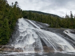 Lacey Falls, British Columbia - these falls flow directly into the ocean