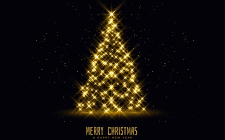 :) - christmas, black, craciun, golden, card, tree