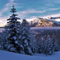 Saint-Leger-Les-Melezes, French Alps