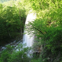 Falls near Hot Springs, VA.