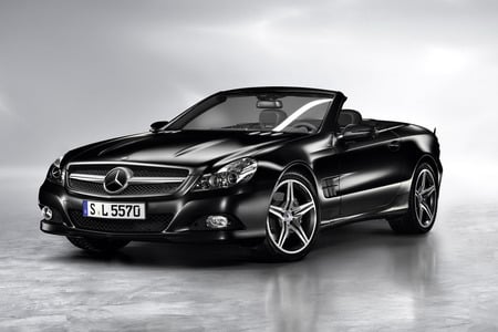 Mercedes-Benz SL Night Edition - sl, car, mb, tuning, night edition