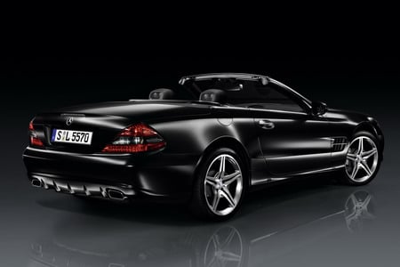 Mercedes-Benz SL Night Edition - sl, car, mb, tuning, night edition