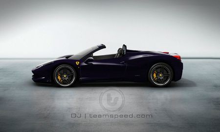 458 - ferrari, conv, black, sporty