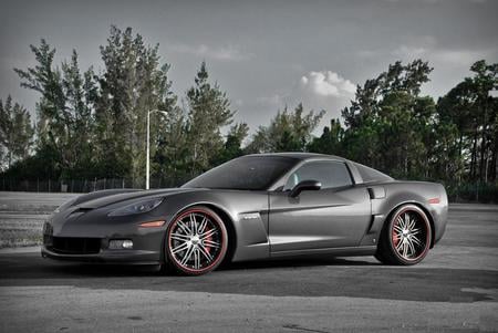 Vossen Corvette Z06 - vossen, chevy, car, tuning, corvette