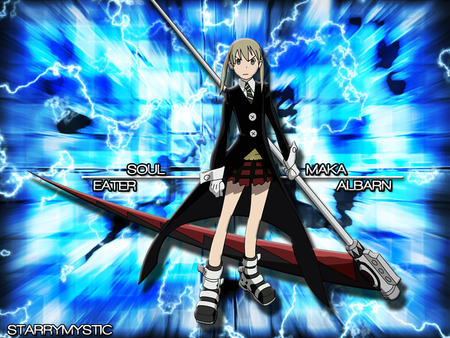 soul eater maka - soul eater, maka