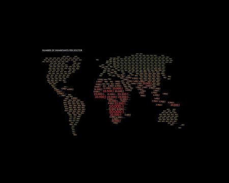 world map of medical condition - map, doctor, the world, medical condition