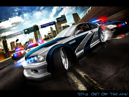 NFS Out of the law - speed, game, out of the law, nfs