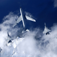 KC-135 Stratotanker F-15 Eagles