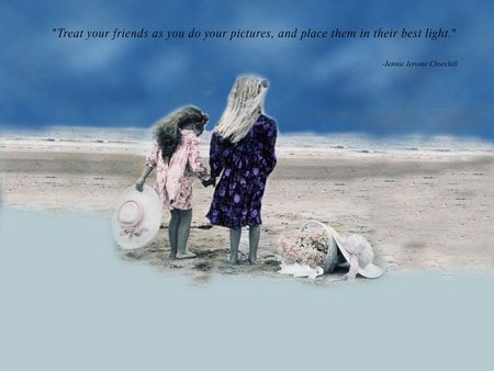 Friends - heart, end, girl, pain, friend, love, joy, happy, life, cry, boy, broken, kiss, ride, gift, hug