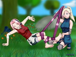 sakura and ino