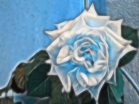 DIGITAL FLOWER - art, digital, cg, flower