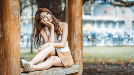 Model - women, girl, hair, Model