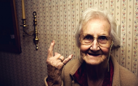 Grandma Cool - cool, grandma, granny, women