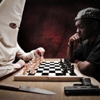 Chess with klansmen