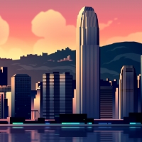 Cityscape-Vector Art