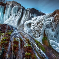 Frozen Waterfall