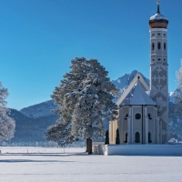 Church Saint Coloman, Bavaria