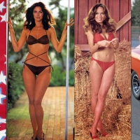 Lynda Carter and Catherine Bach
