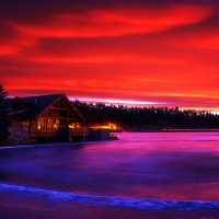 Evergreen Lake Sunrise, Colorado