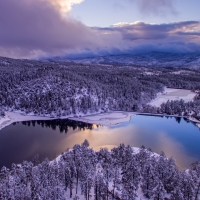 Winter at Goldwater Lake, Prescott, Arizona