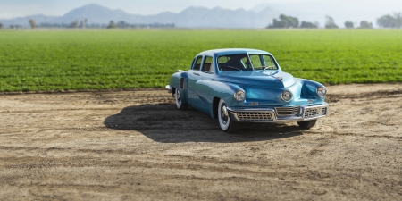 Vintage-Studebaker - Car, Studebaker, blue, Vintage