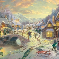 winter village