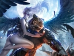 Angel and the Tiger guardian