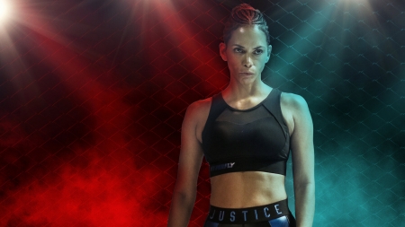 Bruised - fighter, mma, bruised, woman