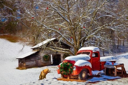 guardian of my truck - cars, ford, trucks, guardian