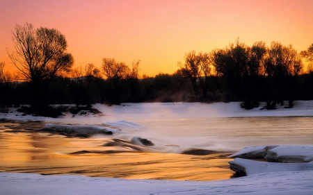 Winter at Snake River, Idaho