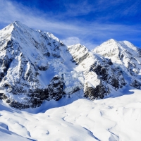 Snow Covered Mountain