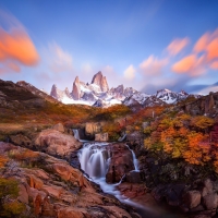 Waterfall in Patagonia