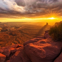 Perfect Light Over Canyonlands National Park, Utah