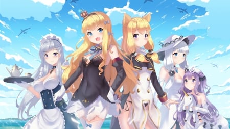 Azur Lane - girl, Anime, Azur, Lane