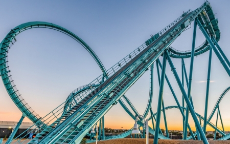 Roller Coaster - Awesome, Zoom, Fun, Ride