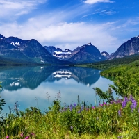 Lake Sherburne, Glacier NP