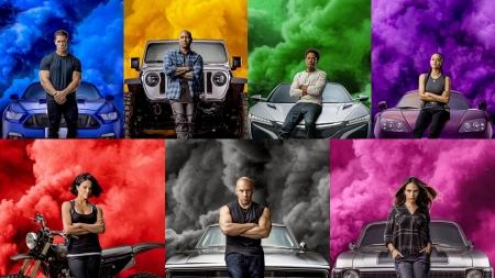 Fast And Furious 9 - fast, furious, woman, man, car