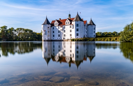 Castle-Reflection - Reflection, Lake, Castle, water