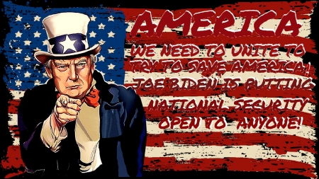 Save America - freedom, TRUMP, flag, America