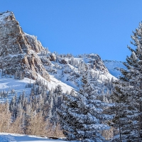 Sundial Peak at Lake Blanche, Utah