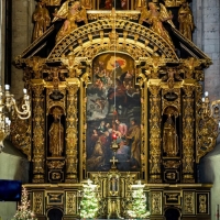 Church Altar in Poland