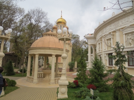 Old Park - buldings, trees, park, beautiful