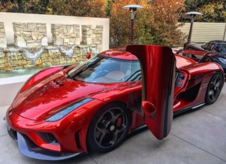 Koenigsegg   Regera - fast, koenigsegg, car, beautiful, expensive, racing, red