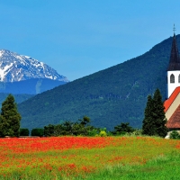 St. Peters Church, Snow mountain, Ternitz, Austria