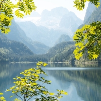 Lake Gosausee in Austria