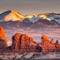 Sunset in Utah, USA