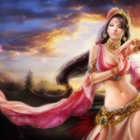 sweet fantasy girl