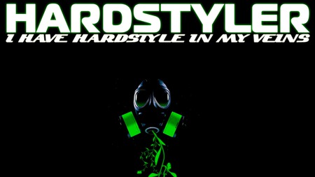 Hardstyler - hardcore, music, gas mask, hardstyle