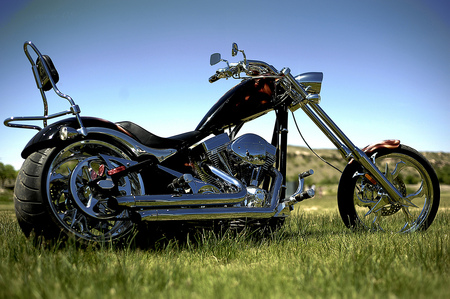 Field Of Dreams............. - motorcycles, harley davidson, choppers