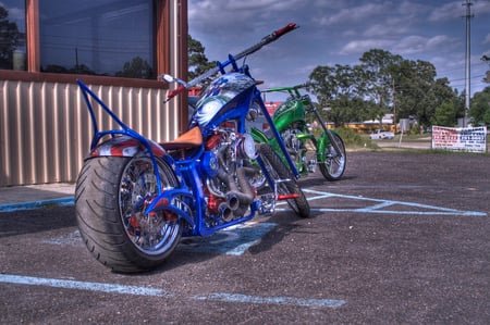 Two For The Road, Please......... - motorcycles, harleys, choppers